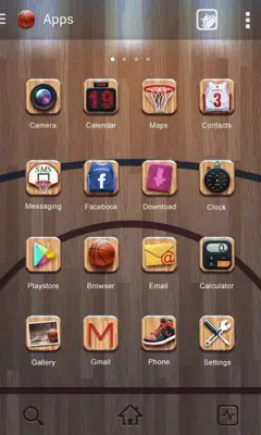 Dunk GOLauncher EX Theme android App screenshot 1